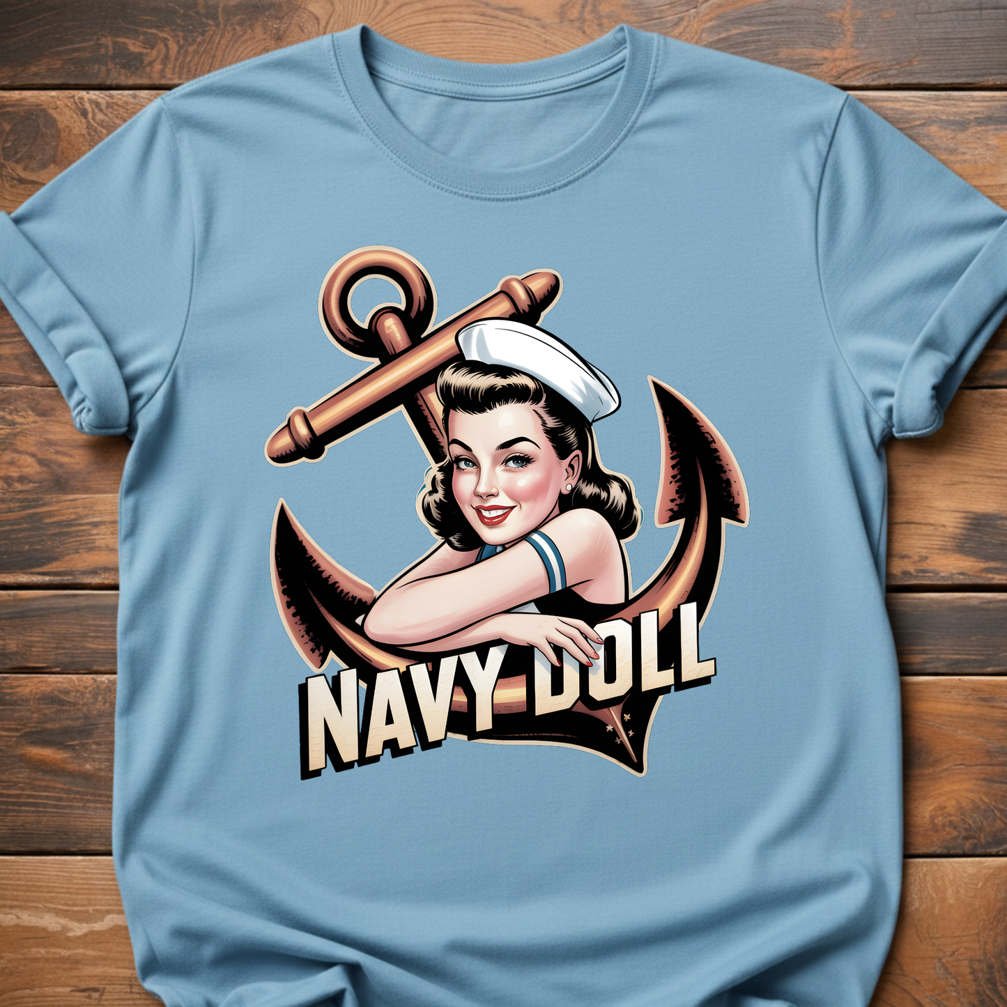 Navy Doll T-Shirt