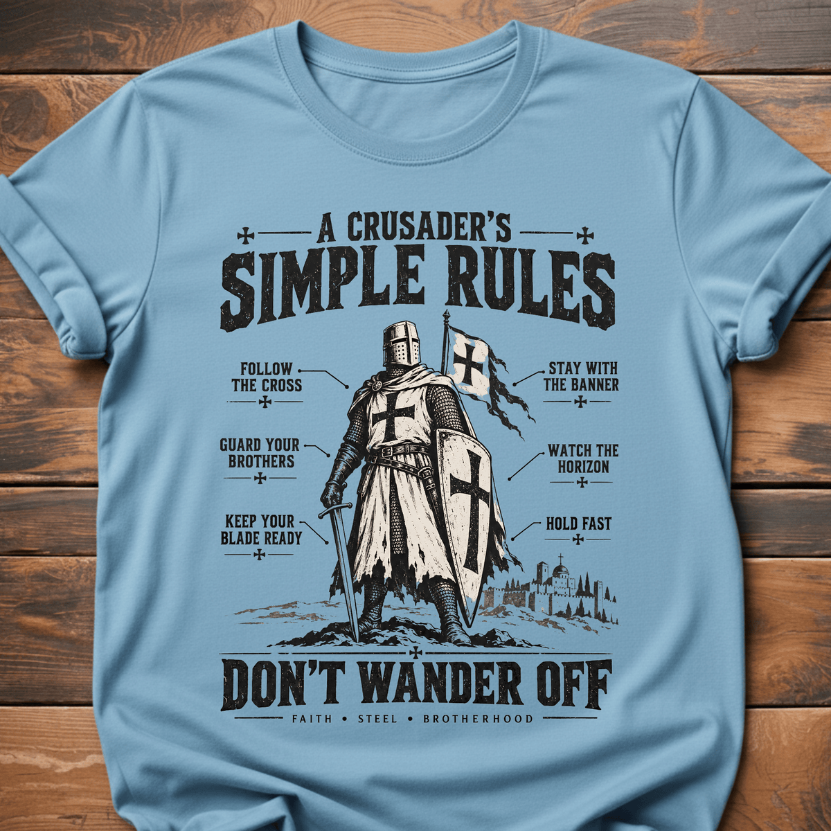 The Crusaders Simple Rules T-Shirt