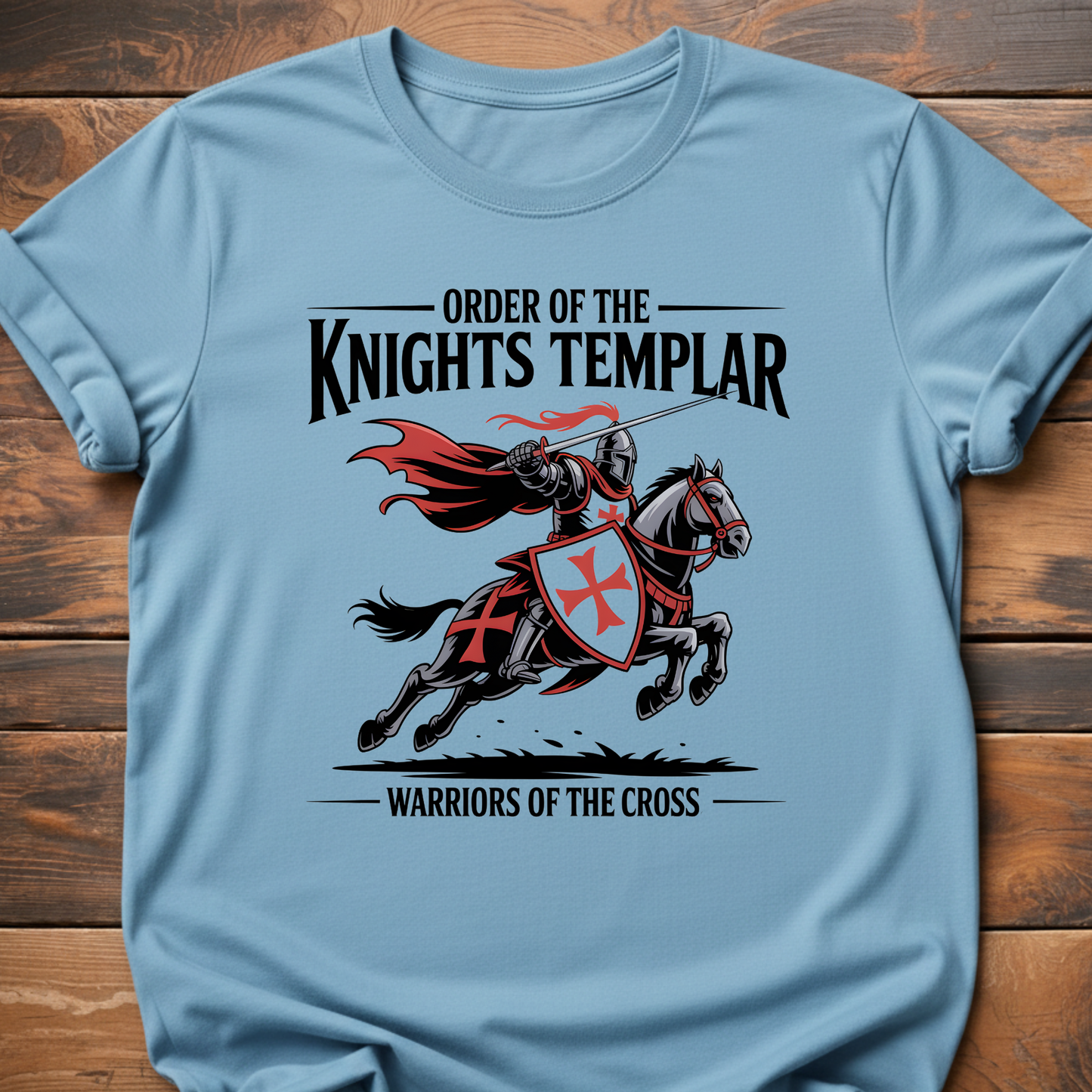 Order of the Knights Templar Warriors of the Cross T-Shirt