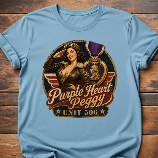 Purple Heart Peggy T-Shirt