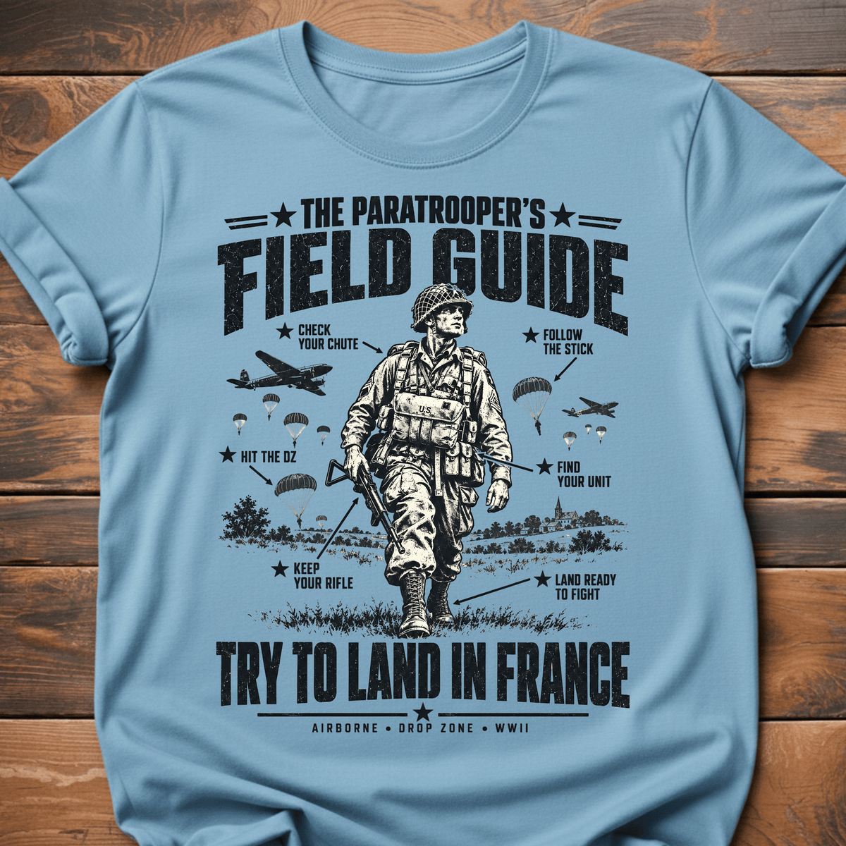 The Paratroopers Field Guide T-Shirt