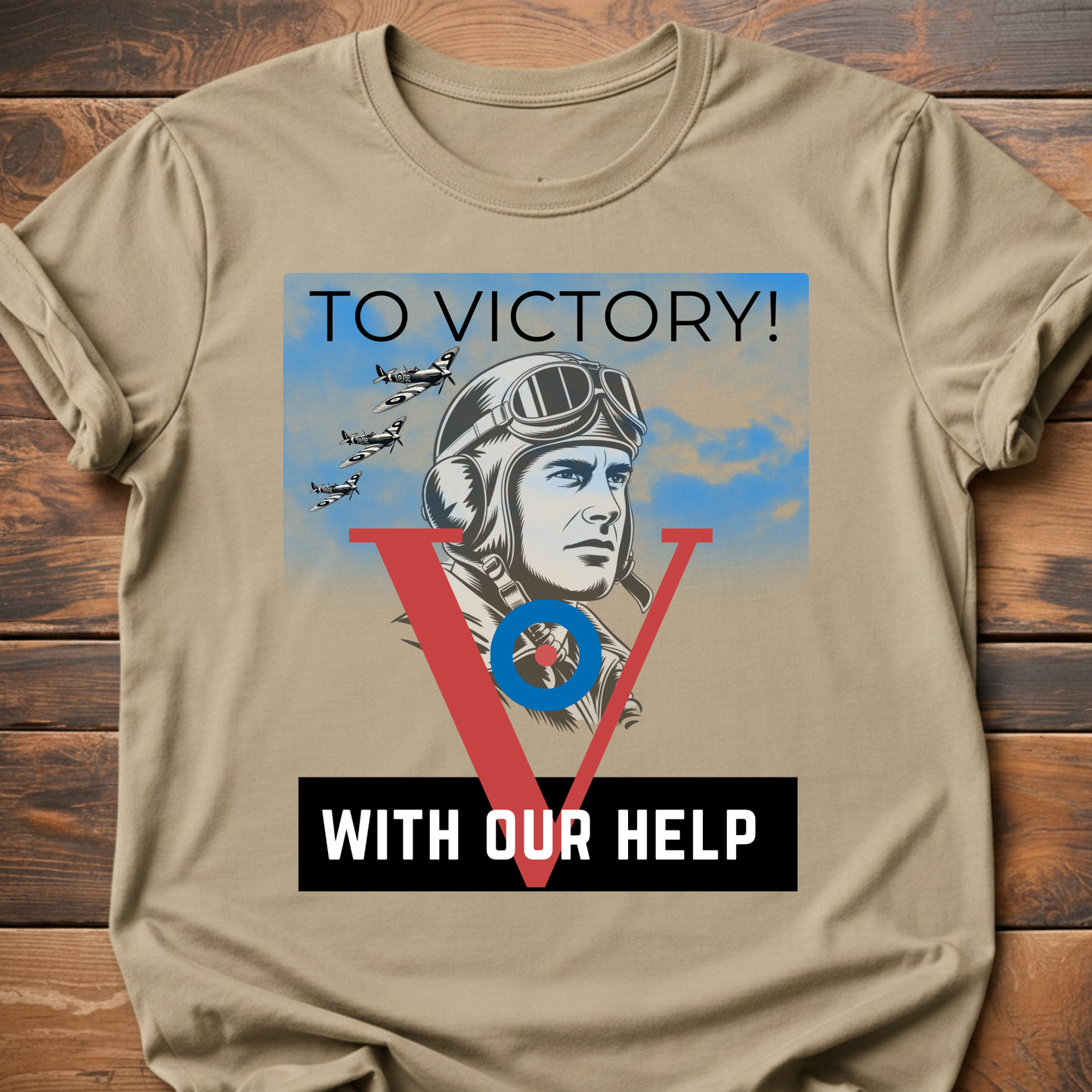 To Victory With Our Help T-Shirt