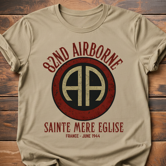 82nd Airborne Sainte-Mère-Église, T-Shirt