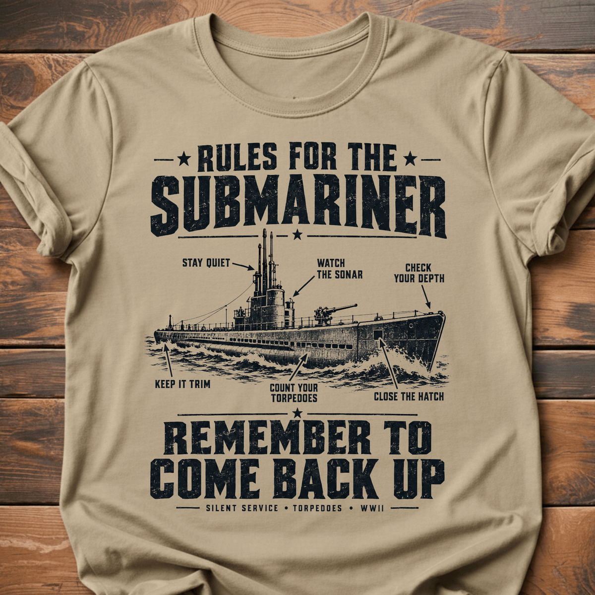 Rules For The Submariner T-Shirt