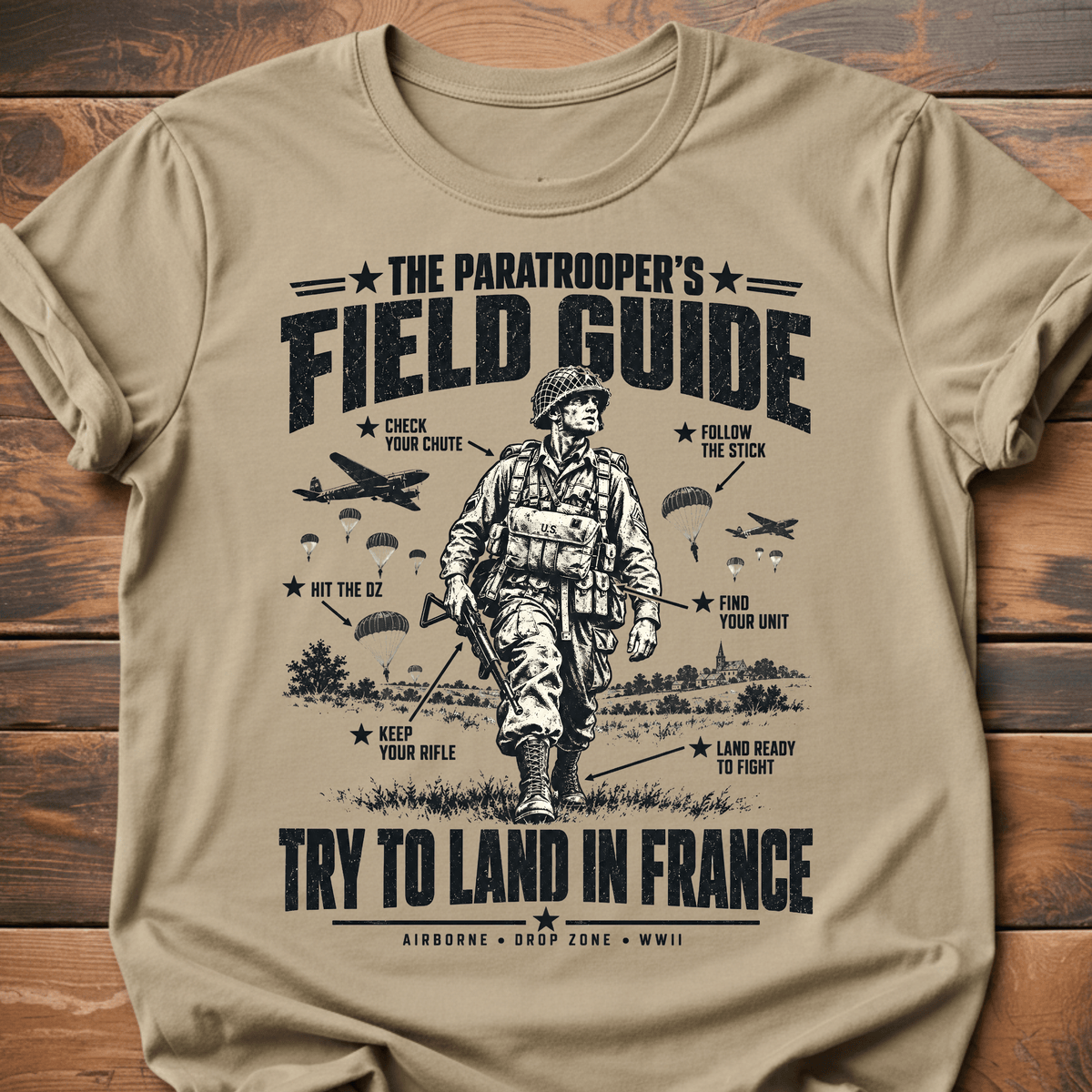 The Paratroopers Field Guide T-Shirt